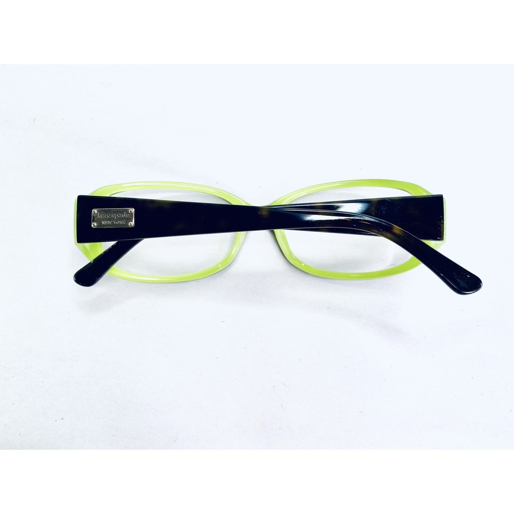 Kate Spade Eyeglasses Brown Tortoise Green Lucite DV2 Y2 53 16 130 - Picture 5 of 11